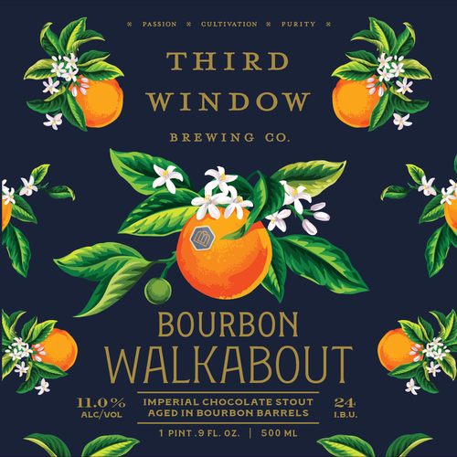 Bourbon Barrel Aged Walkabout (11% ABV) 1 - 500 mL bottle