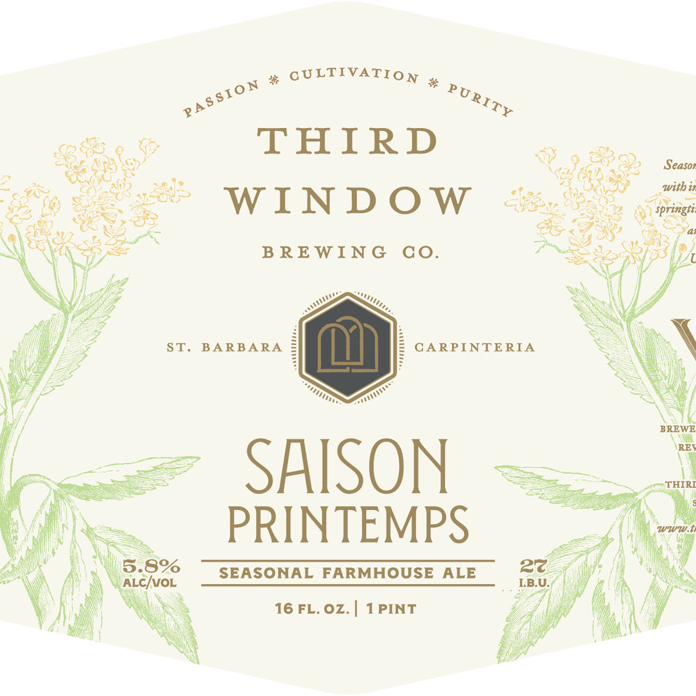 Saison Printemps (5.8% ABV) 1 - 500ml bottle