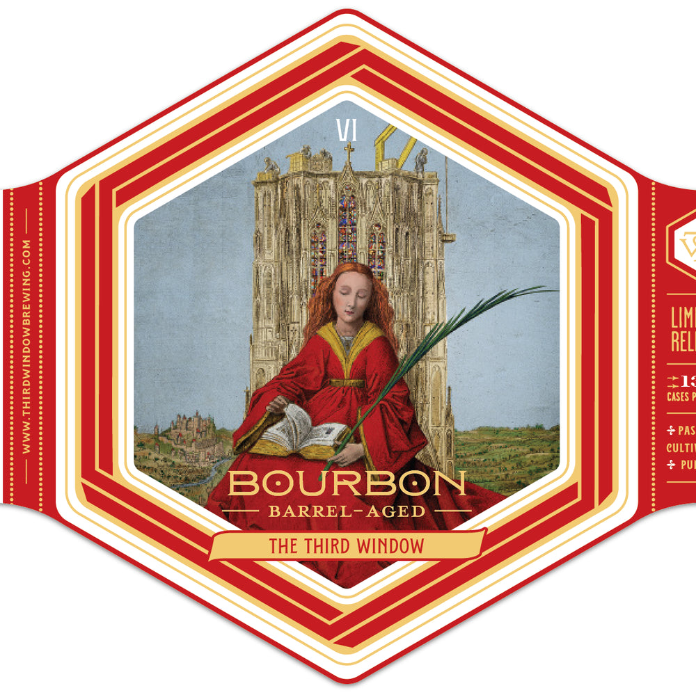 Bourbon Barrel Aged Belgian Dubbel  (8.3% ABV) 1 - 500ml bottle